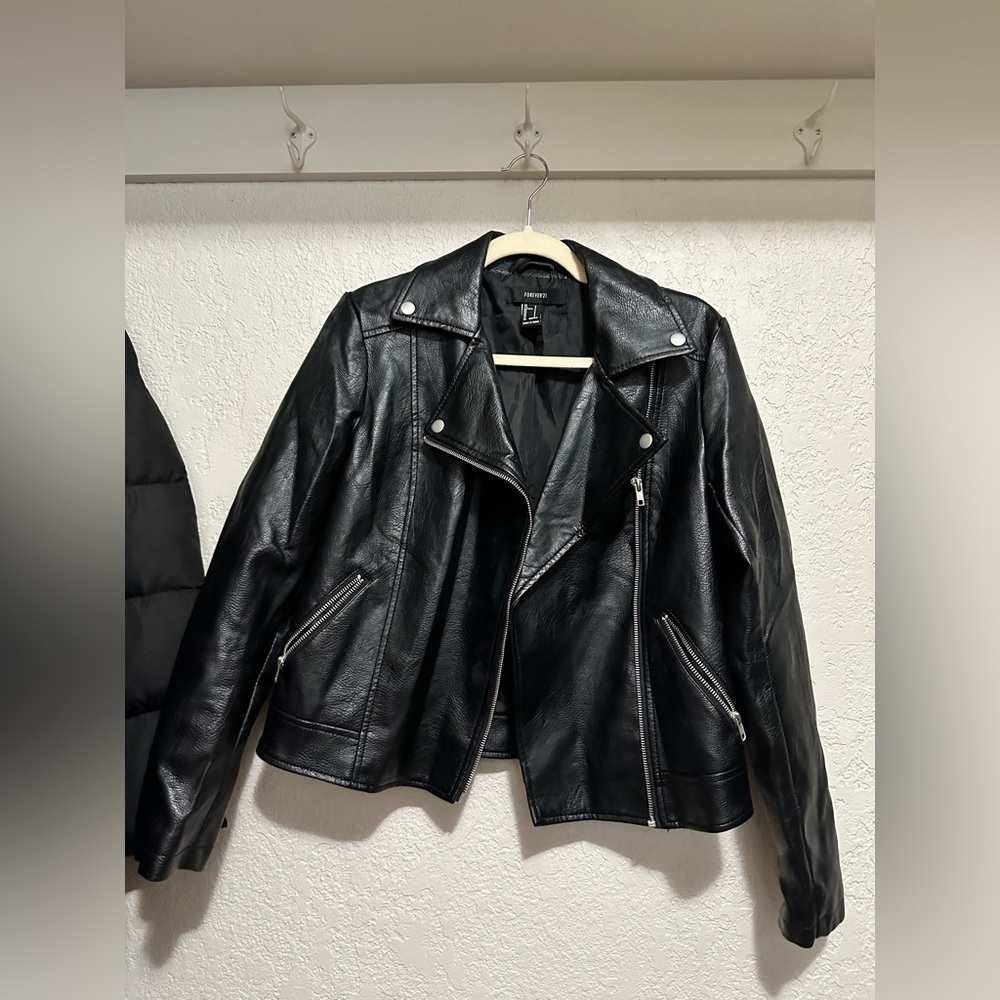 Leather jacket